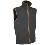 Jack Pyke Countryman Gilet Polaire Hommes Randonnée Fermeture Éclair Charcoal