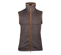 JACK PYKE Gilet polaire mélangé, marron, XL