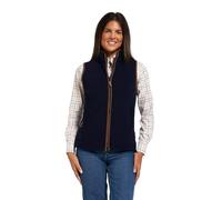 Jack Pyke - Gilet sans Manches Countryman - en Polaire - pour Femme - Bleu Marine - L