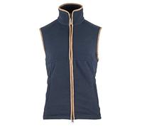 Jack Pyke - Gilet sans Manches Countryman - pour Homme - Polaire Thermique - Bleu Marine - M