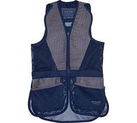 JACK PYKE Gilet Skeet pour homme - Gilet de tir en maille respirante pour pigeons d'argile, bleu marine, 3XL