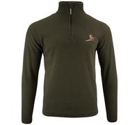Jack Pyke Haut en polaire Pheasant Motif Homme Randonnée Chasse Pêche Olive