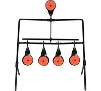 Jack Pyke - Support de cibles - 5 cibles tournantes - se remettent en Place