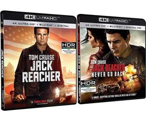 Jack Reacher / Jack Reacher: Never Go Back [Ultra Hd] Boxed Set, 4k Mastering