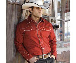 JACK RED” chemise Stars and Stripes Homme