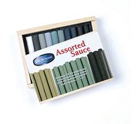 Jack Richeson 19311 10 clés Yarka Sauce Assorties dans Une boîte en Bois