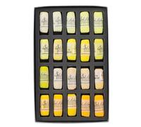 Jack Richeson Ensemble pastel roulé à la main Jaune