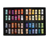 Jack Richeson Lot de 48 demi-bâtonnets de pastels roulés à la main