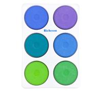 Jack Richeson Lot de 6 grands g teaux la d trempe Couleurs froides