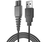 Jack & Rose Câble de charge pour tondeuse à cheveux, 1 pièce, compatible avec tondeuse à cheveux, tondeuse à cheveux, RFC-676, RFC-667