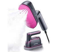 Jack & Rose Fer à repasser vapeur, 1200W defroisseur vapeur portable et à main pour vêtements, chauffage rapide en 8s, 2 en 1 defroisseur avec grand panneau chauffant en céramique