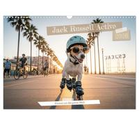 Jack Russel Active (Wandkalender 2026 DIN A3 quer), CALVENDO Monatskalender: Jack Russell Active - Dein Kalender für 2026!