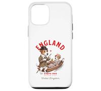 Jack-Russel-Terrier Chiens Couple Rendez-Vous dans Le Bateau Angleterre Coque pour iPhone 12/12 Pro