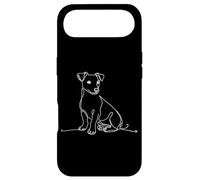 Jack Russell Art linéaire Hundefreund Coque pour iPhone Air