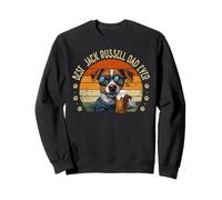Jack Russell Dad Dog Funny Fête des Pères Chien Homme Sweatshirt