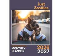 Jack Russell Monthly Planner 2026-2027: Energetic Two-Year Dog Lover’s Journal with Habits, Budget Logs & Motivation Space | 8.5 x 11 in, 142 Pages"
