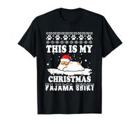 Jack Russell Terrier Dog This is My Christmas Pajama Xmas T-Shirt