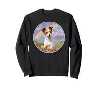 Jack Russell Terrier Rainbow Bridge Papillon commémoratif pour Chien Sweatshirt
