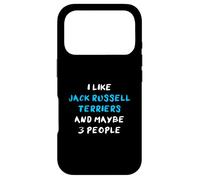 Jack Russels I Like Jack Russell Terriers and Maybe 3 People Coque pour iPhone 17 Pro