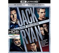 Jack Ryan: 5-Film Collection [Ultra Hd] With Blu-Ray, 4k Mastering, Boxed Set