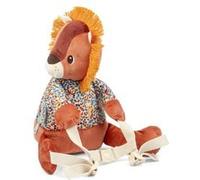 Sac à dos doux orange, blanc, bleu XS