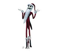 Jack Skellington SC4033 Découpe en Carton Grandeur Nature Motif Père Noël L'Étrange Noël de Monsieur Jack Skellington