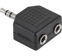 Jack splitter 3,5 mm stéréo audio pour casque 2x3,5 mm