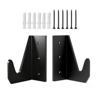 Jack Stand Support mural en acier pour cric hydraulique Rangement peu encombrant Pour garage ou atelier Construction robuste 13 x 10 x 6 cm Noir Pour les salles d'atelier