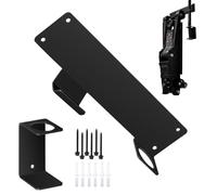 Jack Stand Wall Mount, Hydraulic Trolley Jack Holder, Heavy Duty Steel Hooks, Space Saving Storage Solution, Mounting Brackets for Garage, Workshop, Home, Farm, Repair Bay, Mechanics, Tool Shed