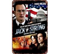 Jack Strong Panneau en métal décoratif pour salon, café 30,5 x 20,3 cm