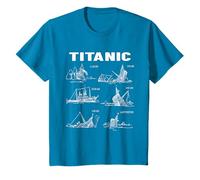 Jack Thayer III Dessin coulant du Titanic Souvenir T-Shirt