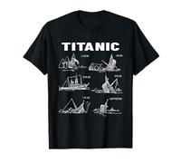 Jack Thayer III Dessin naufrage du Titanic Souvenir T-Shirt