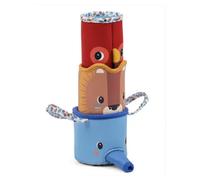 Lilliputiens Set de 3 gobelets de bain Jack – Néoprène, Multicolore, 12 cm, Dès 6 mois