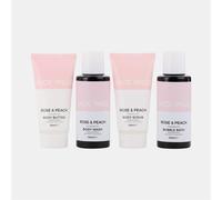 Jack Wills 4Pc Bath Ld54 Rose Peach Taille unique Female