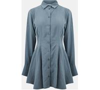 Jack Wills A-Line Shirt Mini Dress Tempête 12 (M) Female