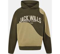 Jack Wills Abstract Hoodie Feuille/Trekking M Male
