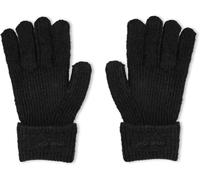 Jack Wills Adults Knitted Fleece Gloves Noir L/XL Unisex