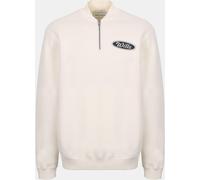 Jack Wills Americano Quarter Zip Sn54 Blanc d'os S Male