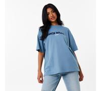 Jack Wills Applique T-Shirt Teal 6 (2XS) Female