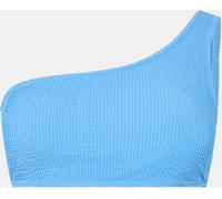 Jack Wills Asymmetric Crinkle Bikini Top Marina 8 (XS) Female
