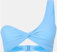 Jack Wills Asymmetric Twist Front Bikini Top Womens Marina 8 (XS) Female