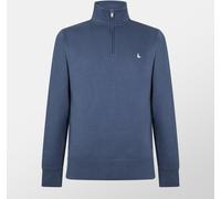 Jack Wills Barchester Quarter Zip Sweatshirt Indigo délavé 2XL Male