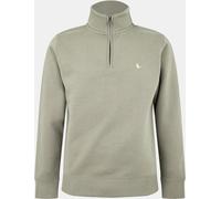 Jack Wills Barchester Quarter Zip Sweatshirt Sauge argentée S Male