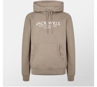 Jack Wills Batsford Logo Hoodie Mens Faon XL Male
