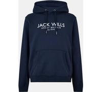 Jack Wills Batsford Logo Hoodie Mens Marine M Male