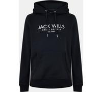 Jack Wills Batsford Logo Hoodie Mens Noir XL Male