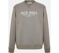 Jack Wills Belvue Logo Sweatshirt Mens Ardoise 2XL Male
