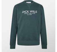 Jack Wills Belvue Logo Sweatshirt Mens Pin sombre 2XL Male