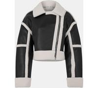 Jack Wills Borg Aviator Jacket Noir 12 (M) Female