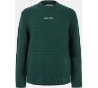 Jack Wills Boucle Knit Crew Sweater Toujours vert S Male